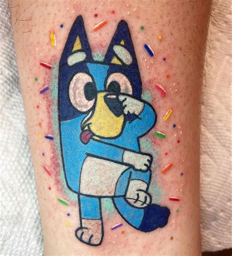 bluey tattoos|cute bluey tattoos.